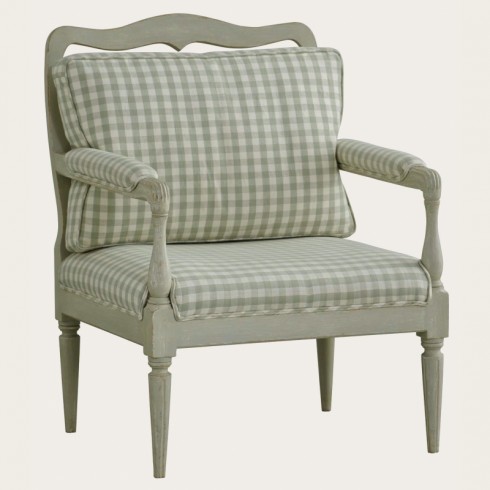 Mueble Gustaviano y Rococo Madrid Lantero y Lantero Chelsea Textiles